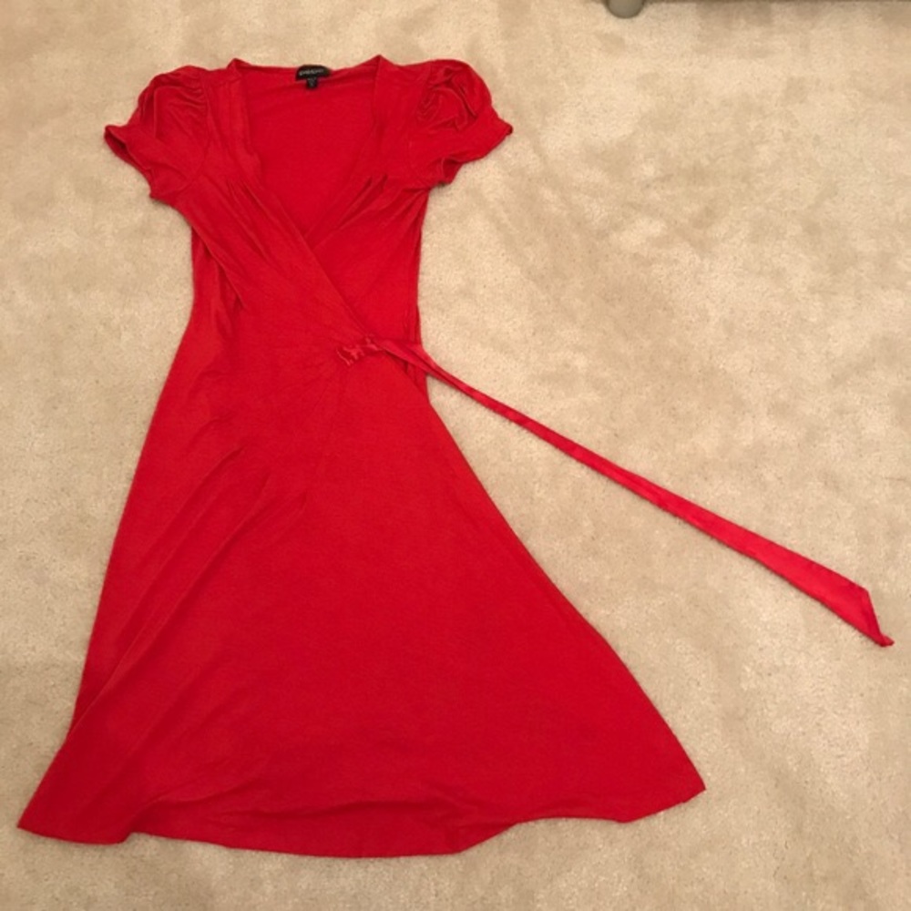 Red dress